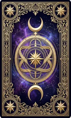 Lưng bài Tarot Tinh Tú