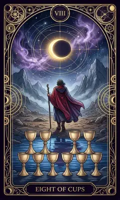Bát Ly (Eight of Cups)