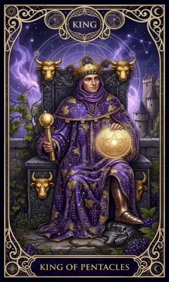 Vua Tiền (King of Pentacles)