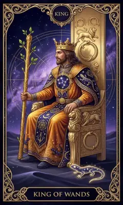 Vua Gậy (King of Wands)