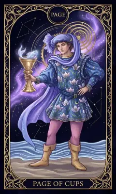 Tiểu Đồng Ly (Page of Cups)