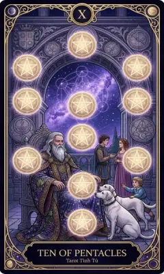 Thập Tiền (Ten of Pentacles)