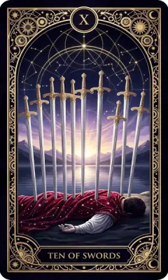 Thập Kiếm (Ten of Swords)