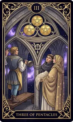 Tam Tiền (Three of Pentacles)